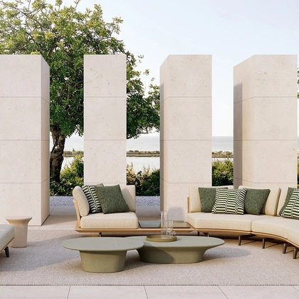 Divano componibile Lagoon di Poliform