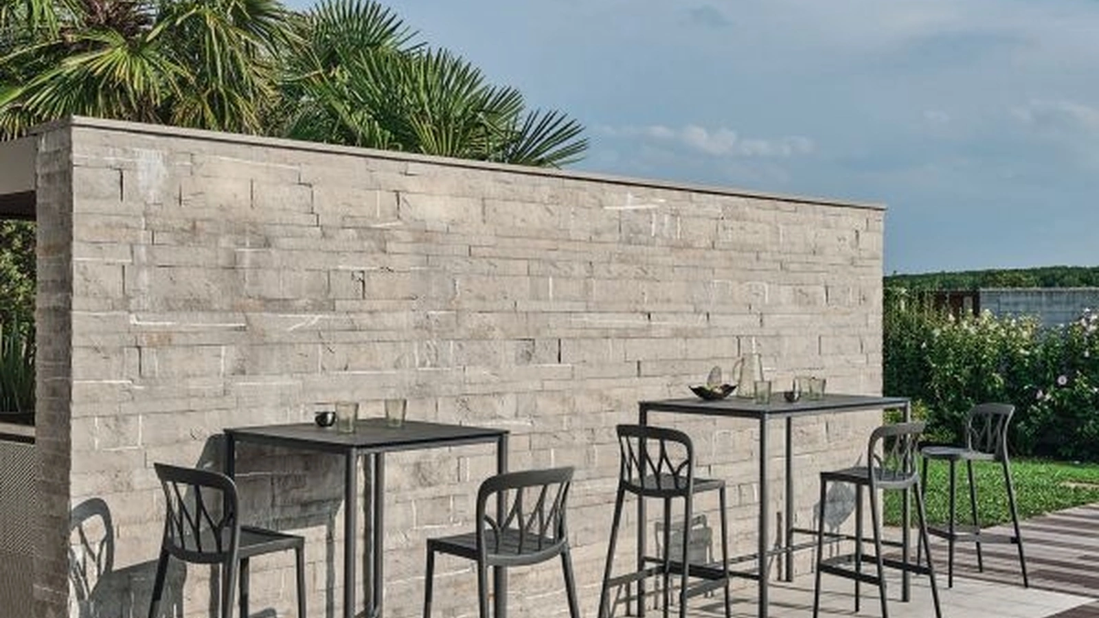 Tavolo Moon Alto di Bontempi