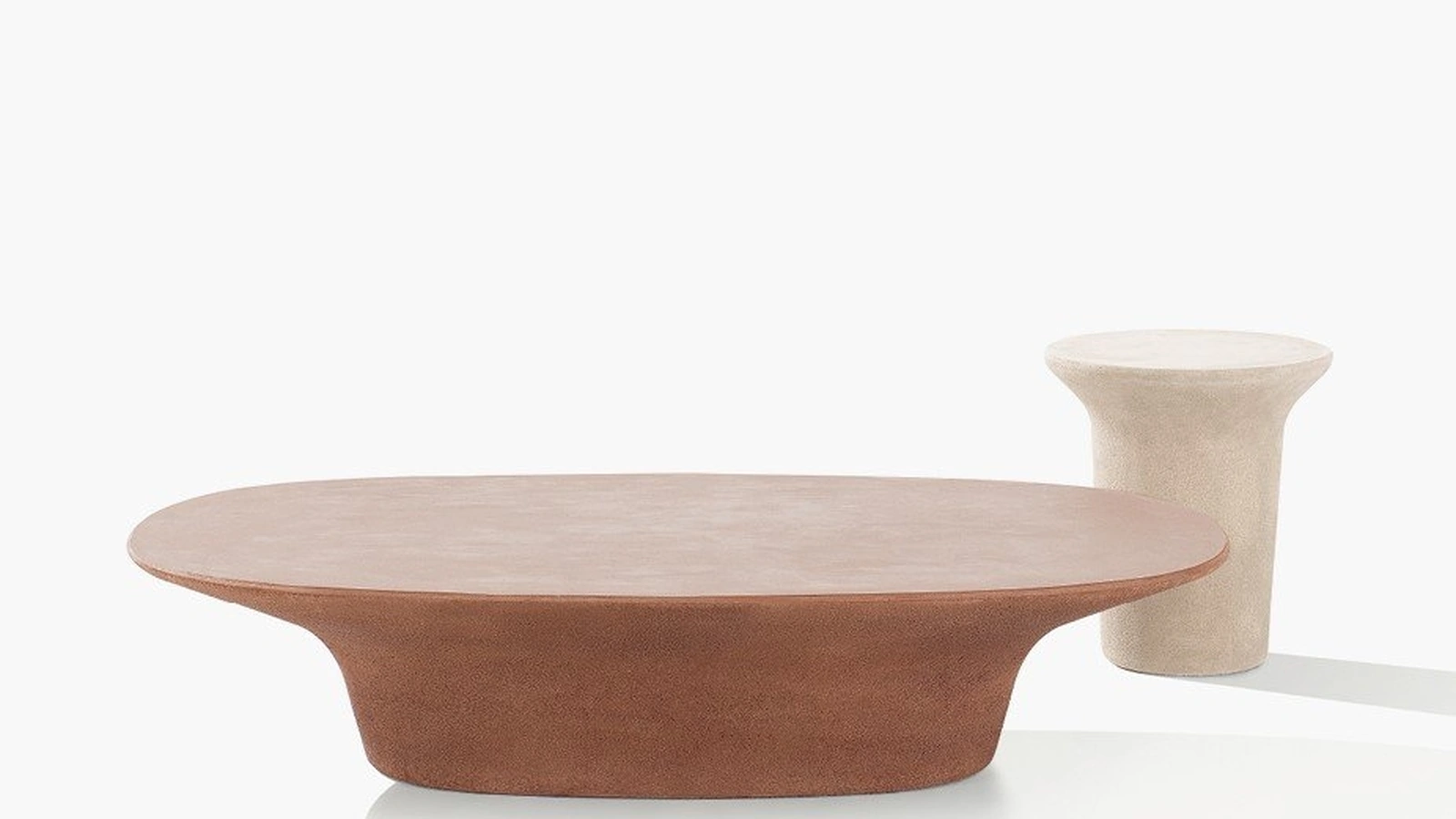 Tavolini in cemento Reef di Poliform