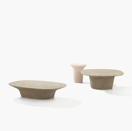 Tavolini in cemento Reef di Poliform