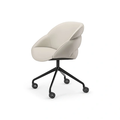Sedia operativa girevole Camilla Wheels di Cattelan Italia