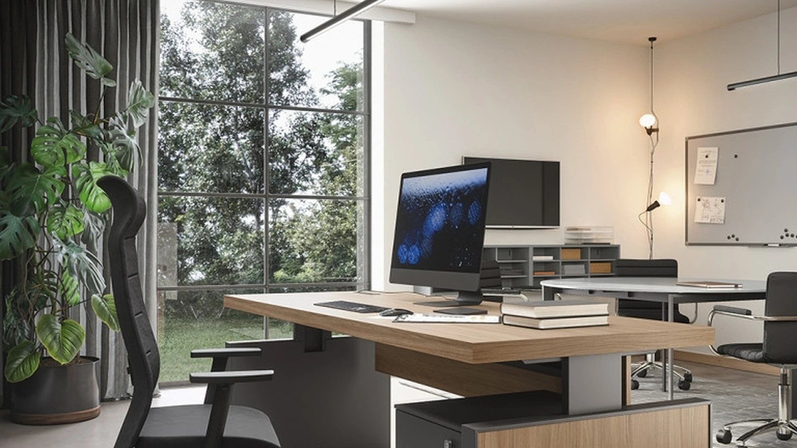 Poltrona Direzionale Montreal in tessuto di Cinquanta3